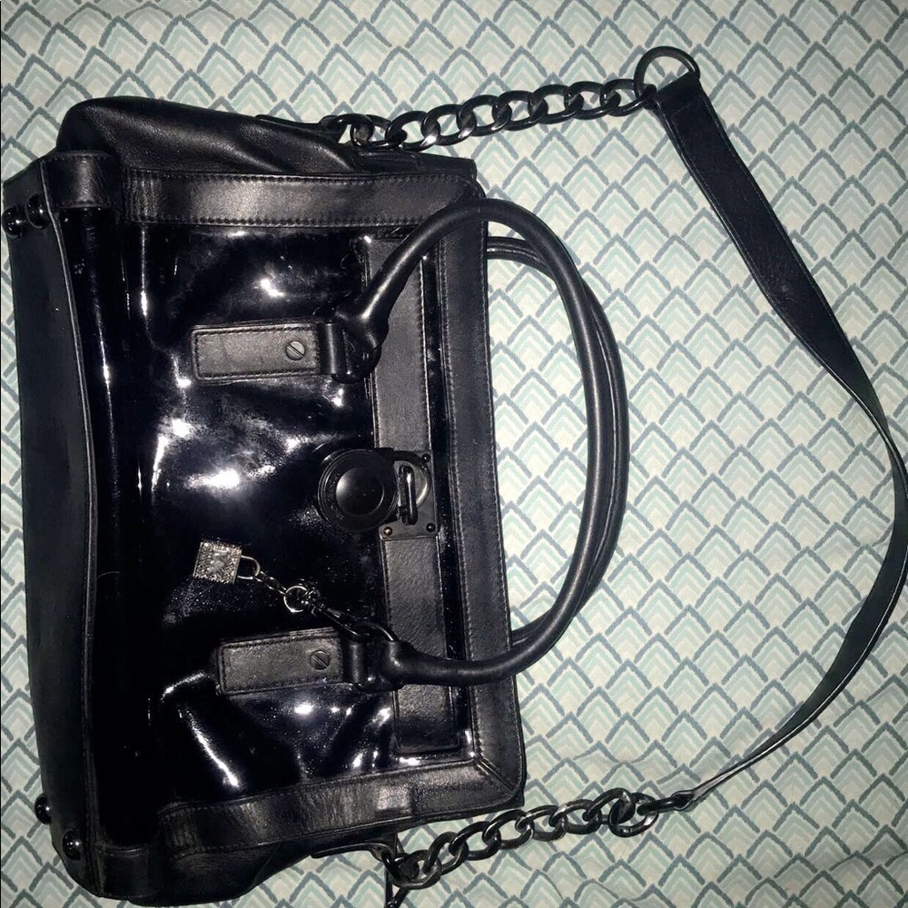 Michael Kors purse with 2 keychains